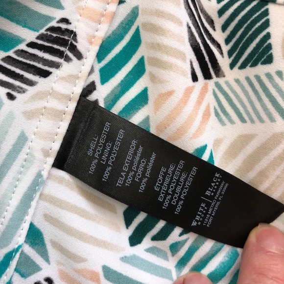 WHBM Line Pattern High-Low Multi-Way Dress - Picture 11 of 15